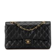 Chanel Vintage Pre-owned Laeder chanel-vskor Black, Dam