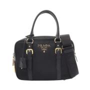 Prada Vintage Pre-owned Tyg prada-vskor Black, Dam