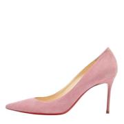 Christian Louboutin Pre-owned Pre-owned Mocka klackskor Pink, Dam