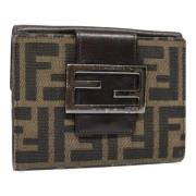 Fendi Vintage Pre-owned Canvas plnbcker Black, Dam