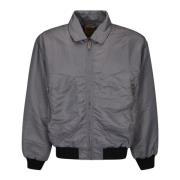 Brain Dead 3D Flight Jacket Gray, Herr