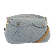 Louis Vuitton Vintage Pre-owned Denim louis-vuitton-vskor Blue, Dam