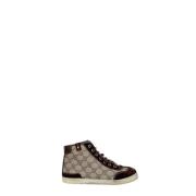 Gucci Vintage Pre-owned Tyg sneakers Brown, Dam