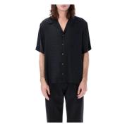 Valentino Garavani Toile Iconographe Bowling Skjorta Black, Herr