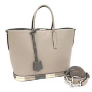 Fendi Vintage Pre-owned Laeder fendi-vskor Gray, Dam