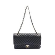 Chanel Vintage Pre-owned Laeder chanel-vskor Black, Dam