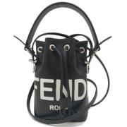 Fendi Vintage Pre-owned Laeder handvskor Black, Dam