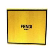 Fendi Vintage Pre-owned Laeder nyckelhllare Yellow, Dam