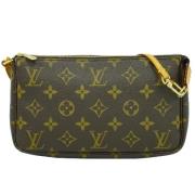 Louis Vuitton Vintage Pre-owned Canvas louis-vuitton-vskor Brown, Dam