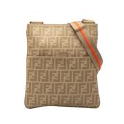 Fendi Vintage Pre-owned Canvas fendi-vskor Beige, Dam