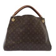 Louis Vuitton Vintage Pre-owned Canvas louis-vuitton-vskor Brown, Dam