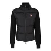 Moncler Stickad Kofta Black, Dam