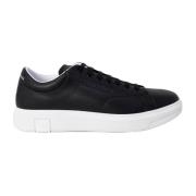 Armani Exchange Svarta Herr Sneakers Black, Herr