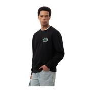 Filling Pieces Sweatshirt Gowtu Svart Black, Herr