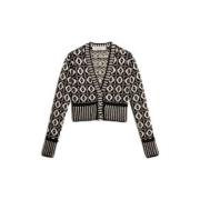 Golden Goose Stilren Stickad Kofta Black, Dam