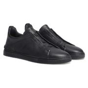 Ermenegildo Zegna Casual Sneaker Black, Herr