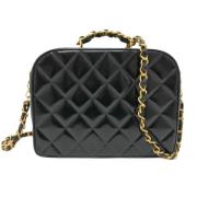 Chanel Vintage Pre-owned Laeder chanel-vskor Black, Dam