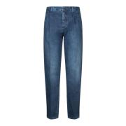 Incotex Blå Jeans för Män Aw24 Blue, Herr