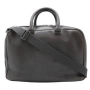 Bottega Veneta Vintage Pre-owned Laeder portfljer Gray, Herr