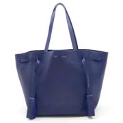 Celine Vintage Pre-owned Laeder totevskor Blue, Dam