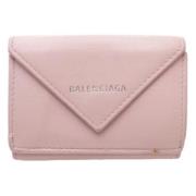 Balenciaga Vintage Pre-owned Laeder plnbcker Pink, Dam