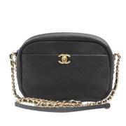 Chanel Vintage Pre-owned Laeder chanel-vskor Black, Dam