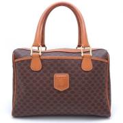 Celine Vintage Pre-owned Canvas handvskor Brown, Dam