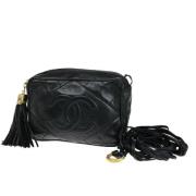 Chanel Vintage Pre-owned Laeder chanel-vskor Black, Dam