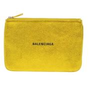 Balenciaga Vintage Pre-owned Laeder balenciaga-vskor Yellow, Dam