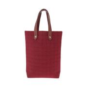 Hermès Vintage Pre-owned Canvas handvskor Red, Dam