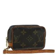 Louis Vuitton Vintage Pre-owned Canvas necessrer Brown, Dam