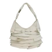 Yves Saint Laurent Vintage Pre-owned Laeder axelremsvskor White, Dam