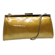 Gucci Vintage Pre-owned Tyg gucci-vskor Yellow, Dam