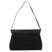 Hermès Vintage Pre-owned Canvas axelremsvskor Black, Dam