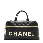 Chanel Vintage Pre-owned Laeder chanel-vskor Black, Dam