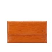 Louis Vuitton Vintage Pre-owned Laeder plnbcker Orange, Dam