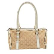 Gucci Vintage Pre-owned Laeder gucci-vskor Beige, Dam