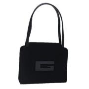 Gucci Vintage Pre-owned Nylon gucci-vskor Black, Dam