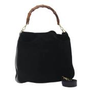 Gucci Vintage Pre-owned Mocka gucci-vskor Black, Dam