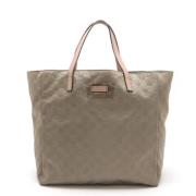 Gucci Vintage Pre-owned Canvas gucci-vskor Gray, Dam