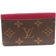 Louis Vuitton Vintage Pre-owned Canvas plnbcker Pink, Dam