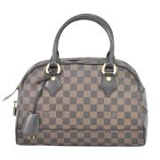 Louis Vuitton Vintage Pre-owned Tyg louis-vuitton-vskor Brown, Dam