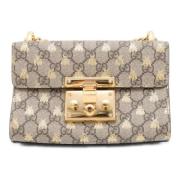 Gucci Vintage Pre-owned Canvas gucci-vskor Beige, Dam