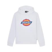 Dickies Stilren Sweatshirt för en Modern Look White, Herr