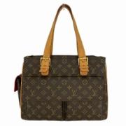 Louis Vuitton Vintage Pre-owned Canvas handvskor Brown, Dam