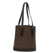 Louis Vuitton Vintage Pre-owned Canvas louis-vuitton-vskor Brown, Dam