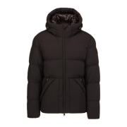 Woolrich Svart Elastisk Nylon Supreme Jacka Black, Herr