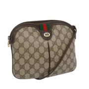 Gucci Vintage Pre-owned Laeder gucci-vskor Beige, Dam