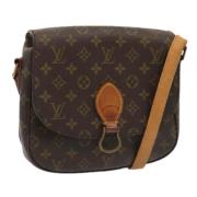 Louis Vuitton Vintage Pre-owned Canvas louis-vuitton-vskor Brown, Dam