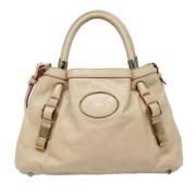 Chloé Pre-owned Pre-owned Laeder handvskor Beige, Dam